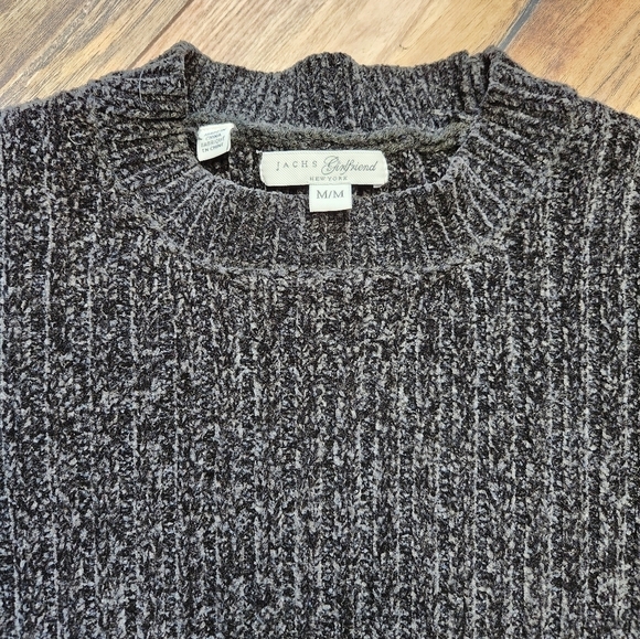 Jachs Girlfriend Soft Black Sweater Size M - Picture 2 of 5
